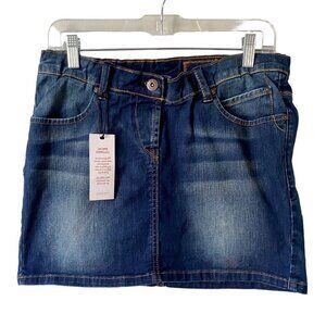Noppies Denim Jean Maternity Mini Skirt Size 28 NEW